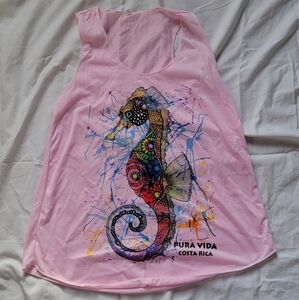 Pura Vida Pink Tank Top